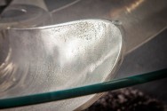 Maritim - glasskiva till matbord 105 cm
