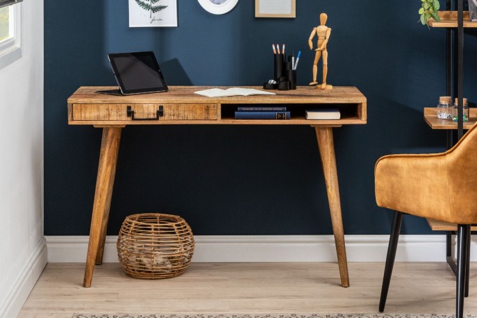 CLASSICO skrivbord mangoträ 120 cm