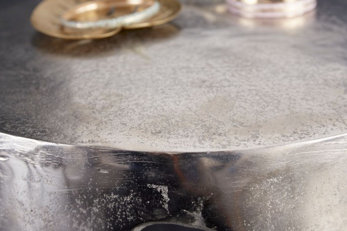 LIQUID soffbord silver 51 cm