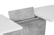 CALYPSO - Förlängningsbart matbord med betongeffekt