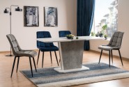 CALYPSO - Förlängningsbart matbord med betongeffekt