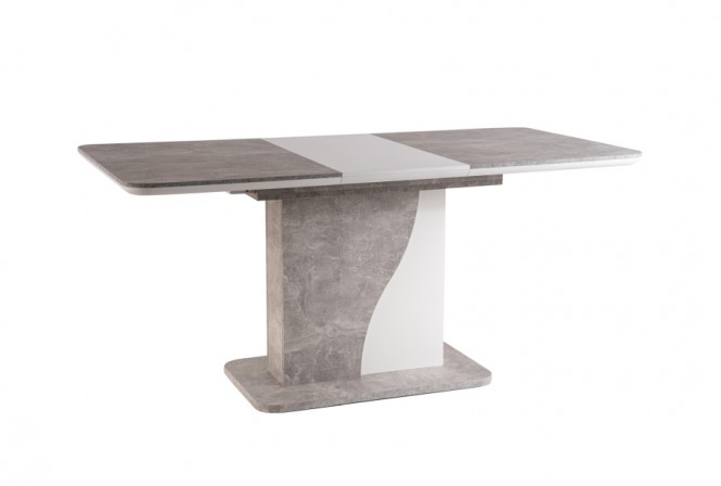 CYRRUS - Förlängningsbart matbord med betongeffekt