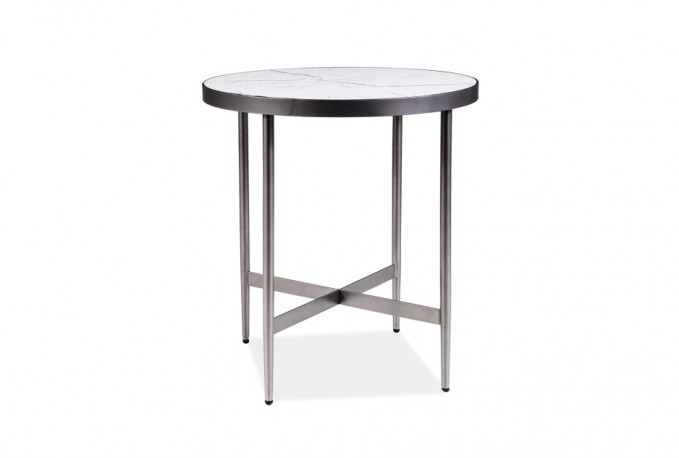 DISA - Sidobord med marmoreffekt