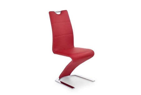 LEONE - SVART STOL I ECO-LÄDER 2