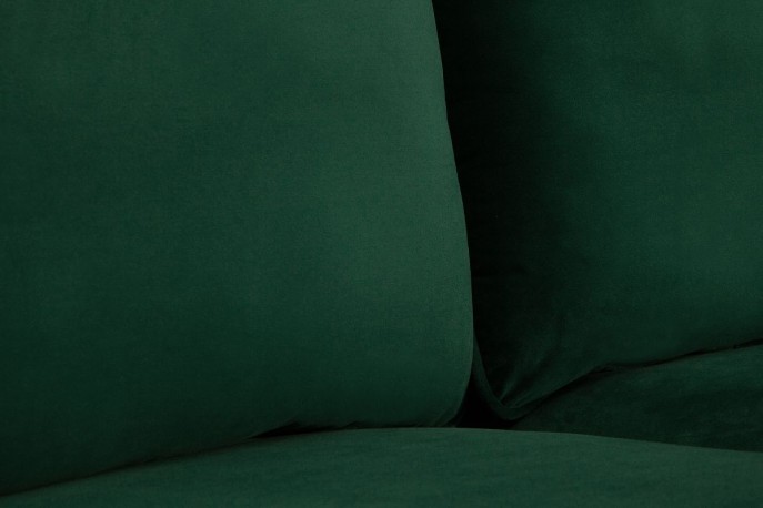 WELDE - Soffa i grönt sammet 210 cm