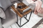 TRIODOS - Handgjort sidobord i massiv akaciaträ 43 cm