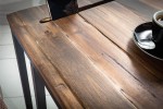 TRIODOS - Handgjort sidobord i massiv akaciaträ 43 cm