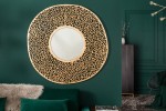 LEVA - Justerbar väggspegel guldfärg 112 cm