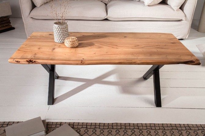 MAMMUT - Handgjort soffbord akaciaträ 2