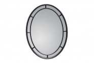 MIND - 91x120CM OVAL SPEGEL I MATTSVART