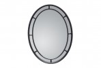 MIND - 91x120CM OVAL SPEGEL I MATTSVART