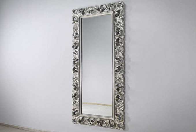 FIRENZE - 88X188CM SPEGEL I SILVER