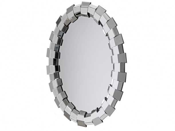 ULLRICK - 70X100CM SILVER SPEGEL M. DEKORERAD RAM