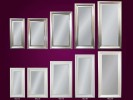 FOLKE - 100X150CM KLASSISK SPEGEL I SILVER