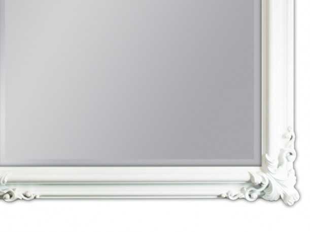 HELMER - 90X150CM BAROCKINSPIRERAD VITLACKAD SPEGEL