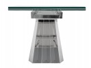 LAGE - 180-250CM FÖRLÄNGNINGSBART MATBORD I GLAS