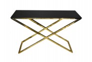 TABO - 120CM SMINKBORD/KONSOLBORD I GULD