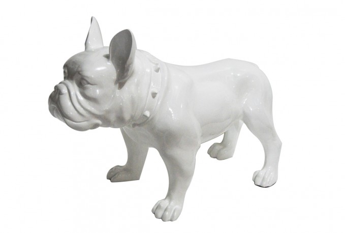 KIARA - PRYDNADSHUND BULLDOG I VITT