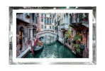BELINDA - 80X60CM TAVLA M. VENEDIG, RAM AV SPEGELGLAS