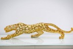 EMELINA - 54CM PRYDNADS GEPARD I GULD