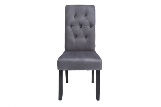 AIRO - GRÅ STOL I SAMMET 2