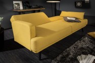 NORDIC - 214CM SENAPSGUL BÄDDSOFFA