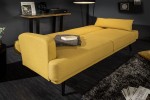 NORDIC - 214CM SENAPSGUL BÄDDSOFFA