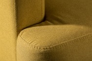 NORDIC - 214CM SENAPSGUL BÄDDSOFFA