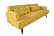 NORDIC - 214CM SENAPSGUL BÄDDSOFFA