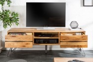 FINDA - 160HANDGJORD TV-BÄNK I MASSIV EK