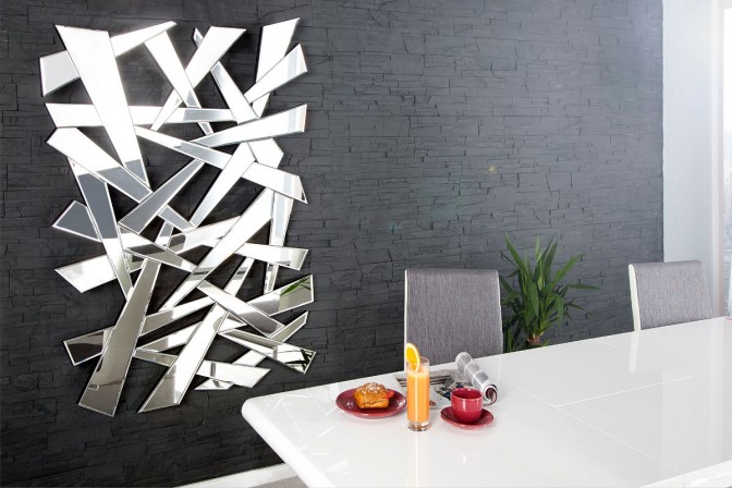 KLYV - Häftig väggspegel 120 cm 2