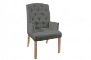 PICCADILLY - Lyxig stol med Chesterfield-detaljer i countrystil