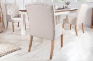 PICCADILLY - Lyxig stol med Chesterfield-detaljer i countrystil