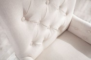 PICCADILLY - Lyxig stol med Chesterfield-detaljer i countrystil