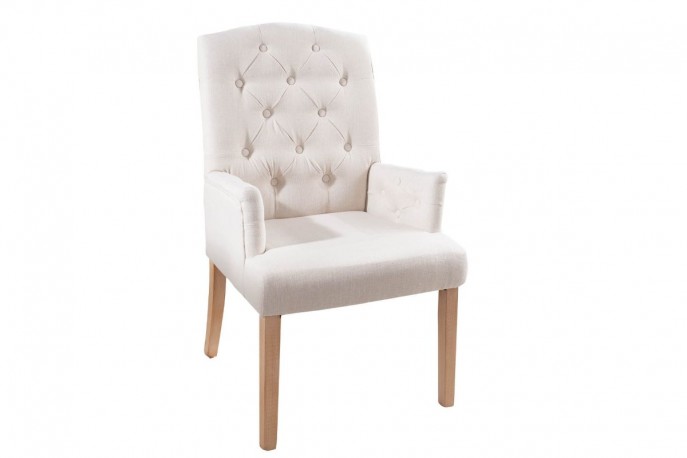 PICCADILLY - Lyxig stol med Chesterfield-detaljer i countrystil