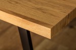 Dining table loft 140cm oak