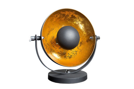 Tischleuchte Studio 40cm schwarz gold 2