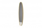 Longitudinal mirror in a golden frame 23 x 97 x 4 cm