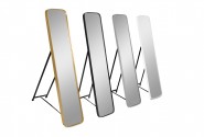 standing Mirror in a golden frame 151 x 31 x 4 cm
