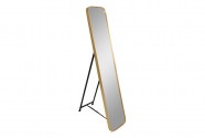 standing Mirror in a golden frame 151 x 31 x 4 cm