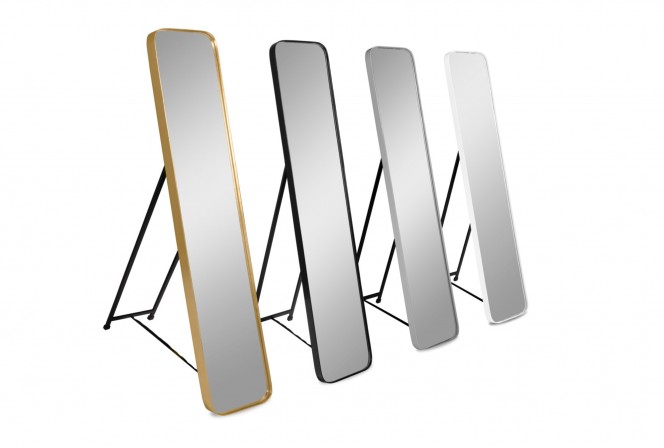 standing Mirror in a silver frame 151 x 31 x 4 cm 2