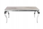 Table with white marble top modern barock 200 x 100 x 75 cm