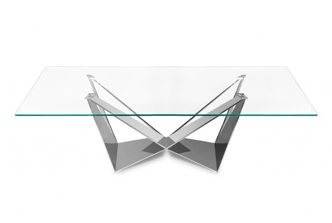 ZIMMER - 200cm glasbord