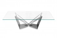 ZIMMER - 200cm glasbord
