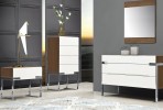 Elegant wooden cabinet high gloss 60 x 40 x 55 cm