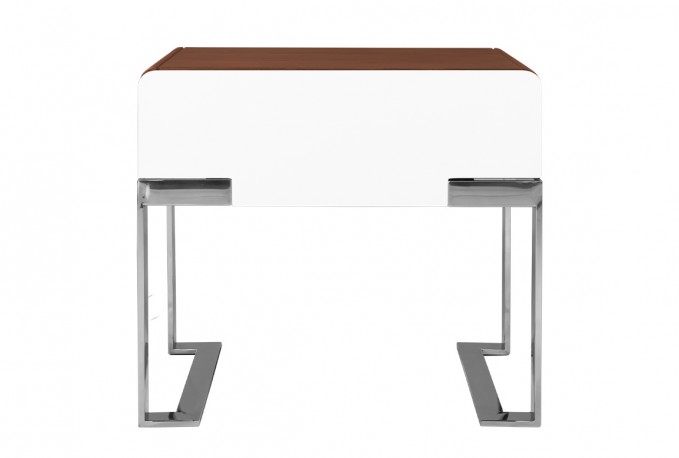 Elegant wooden cabinet high gloss 60 x 40 x 55 cm