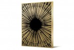 Modern black and gold picture 82 x 122 cm
