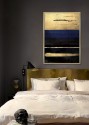 Picture in the golden frame 82x122