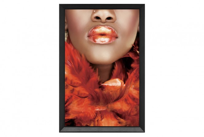 Image of female lips 80 x 120 cm