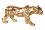 Golden lioness figure 52 x 14 x 25 cm